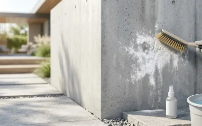 How to Remove Concrete Efflorescence Safely