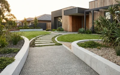 Concrete Landscaping Ideas: Paths, Edging & Kerbs (Melbourne)