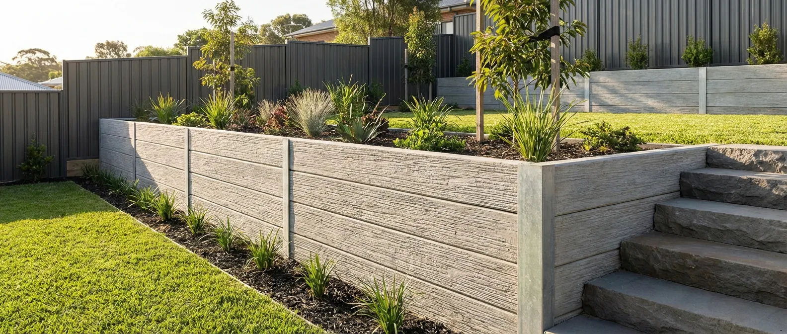 concrete sleeper retaining wall cost