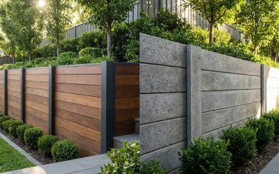 Panel & Post vs Concrete Sleepers: Which Retaining Wall Wins?