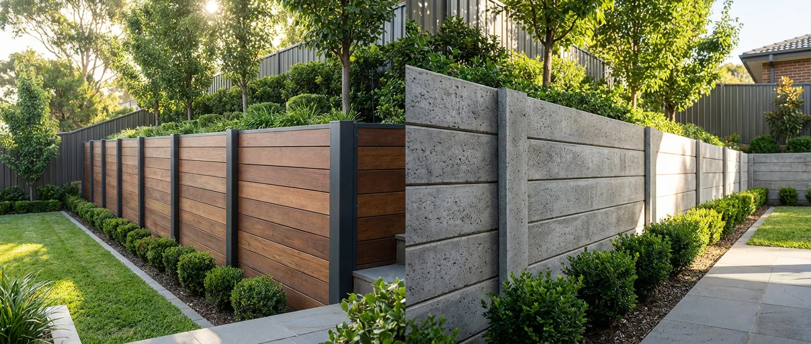 panel and post retaining panel and post retaining