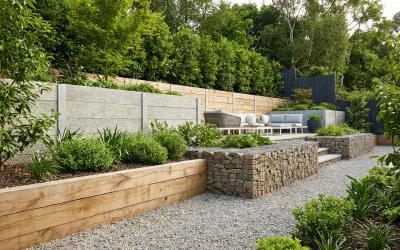 Retaining Walls — Sleeper Systems, Panels & Costs