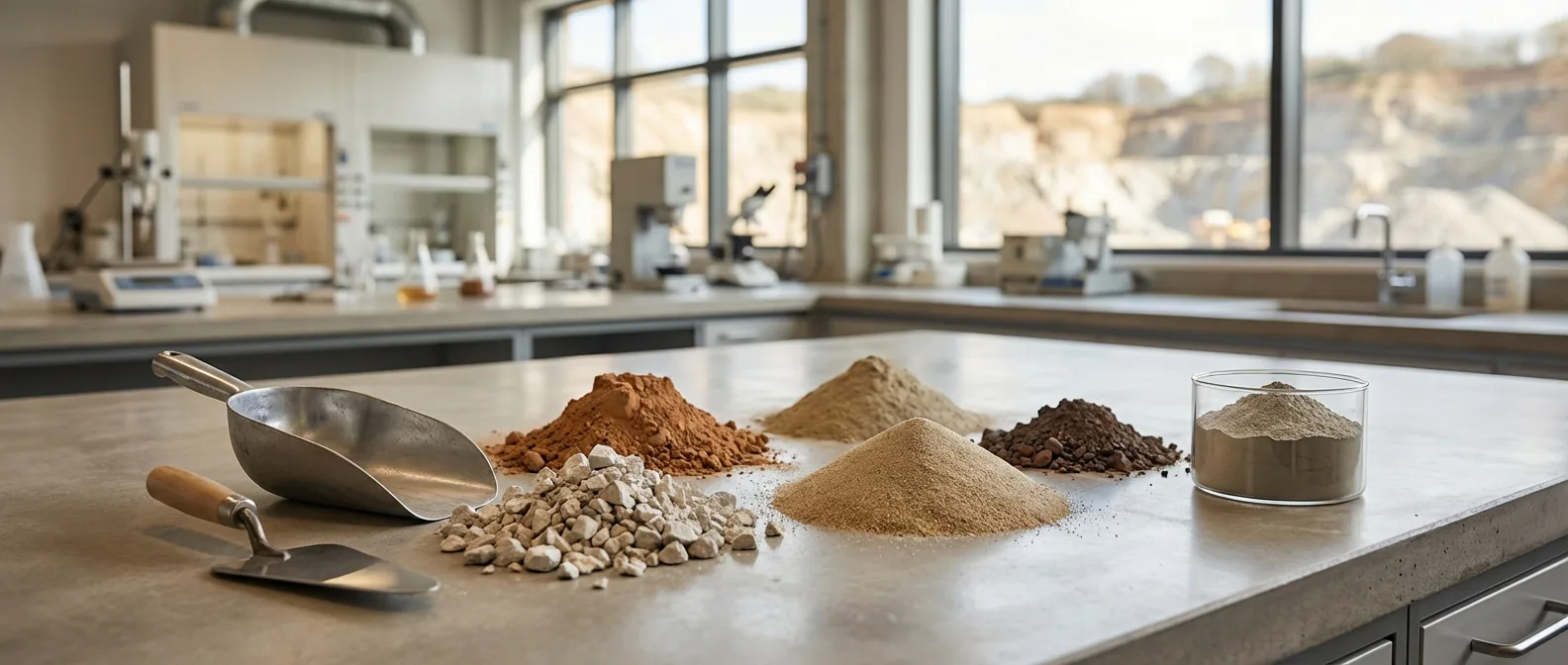 what is cement made of